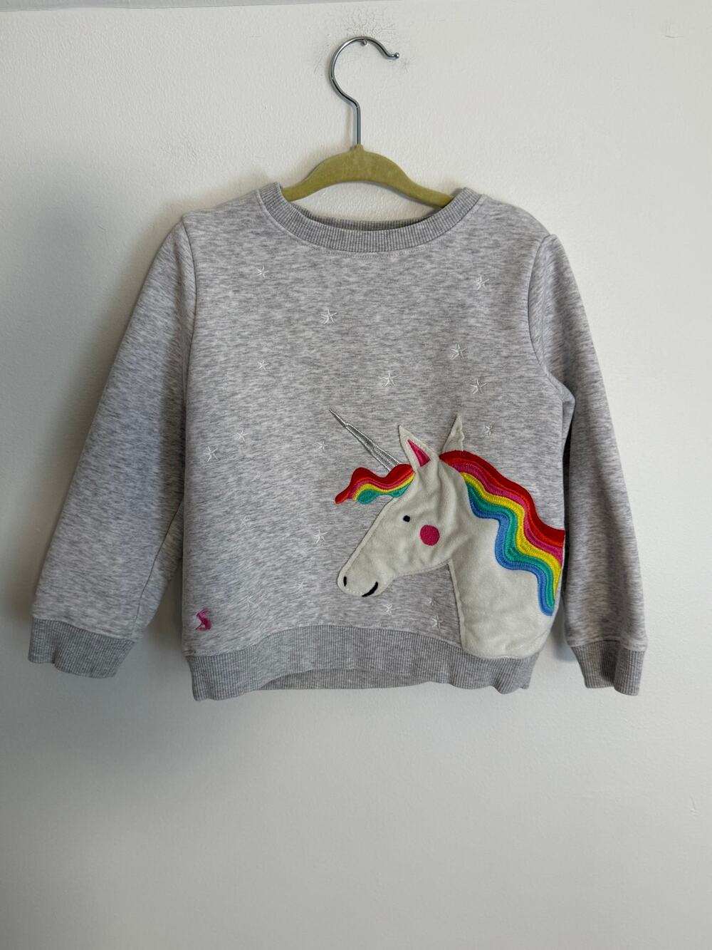 Joules Unicorn Sweatshirt‎ 4 years read description